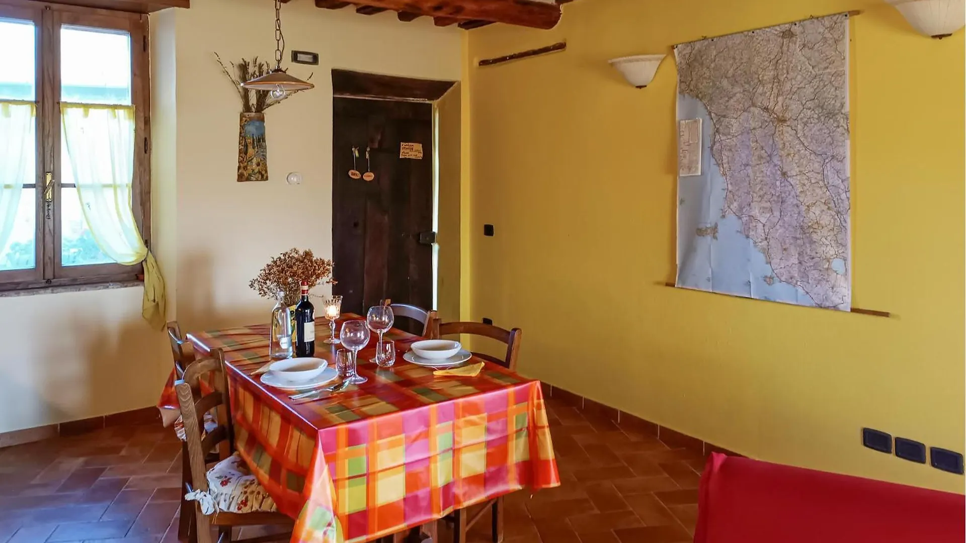 Nice Apartment In Monticiano With House A Panoramic View